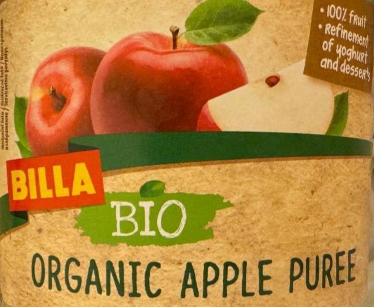 Фото - Organic Apple puree Billa Bio