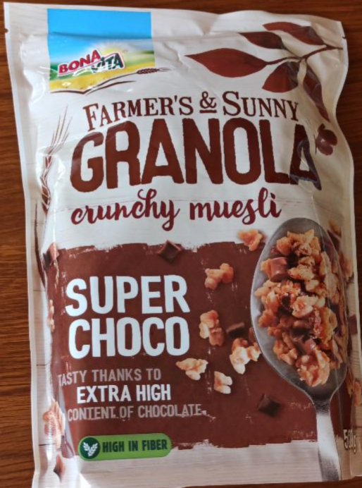 Фото - Farmer's & Sunny Granola crunchy müsli super choco BonaVita