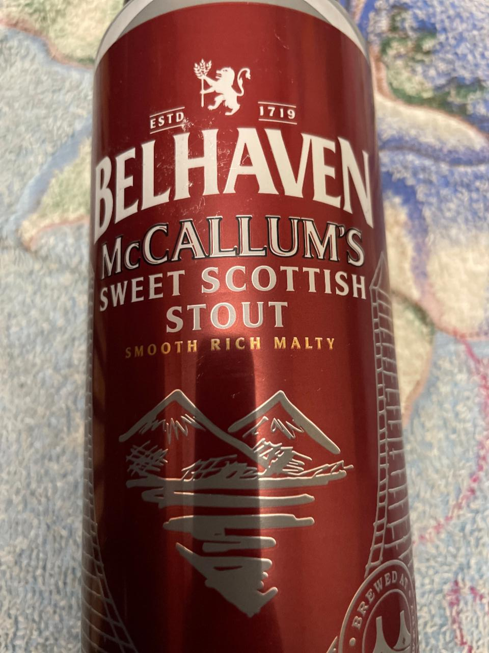 Фото - Пиво темне фільтроване McCallum's Belhaven