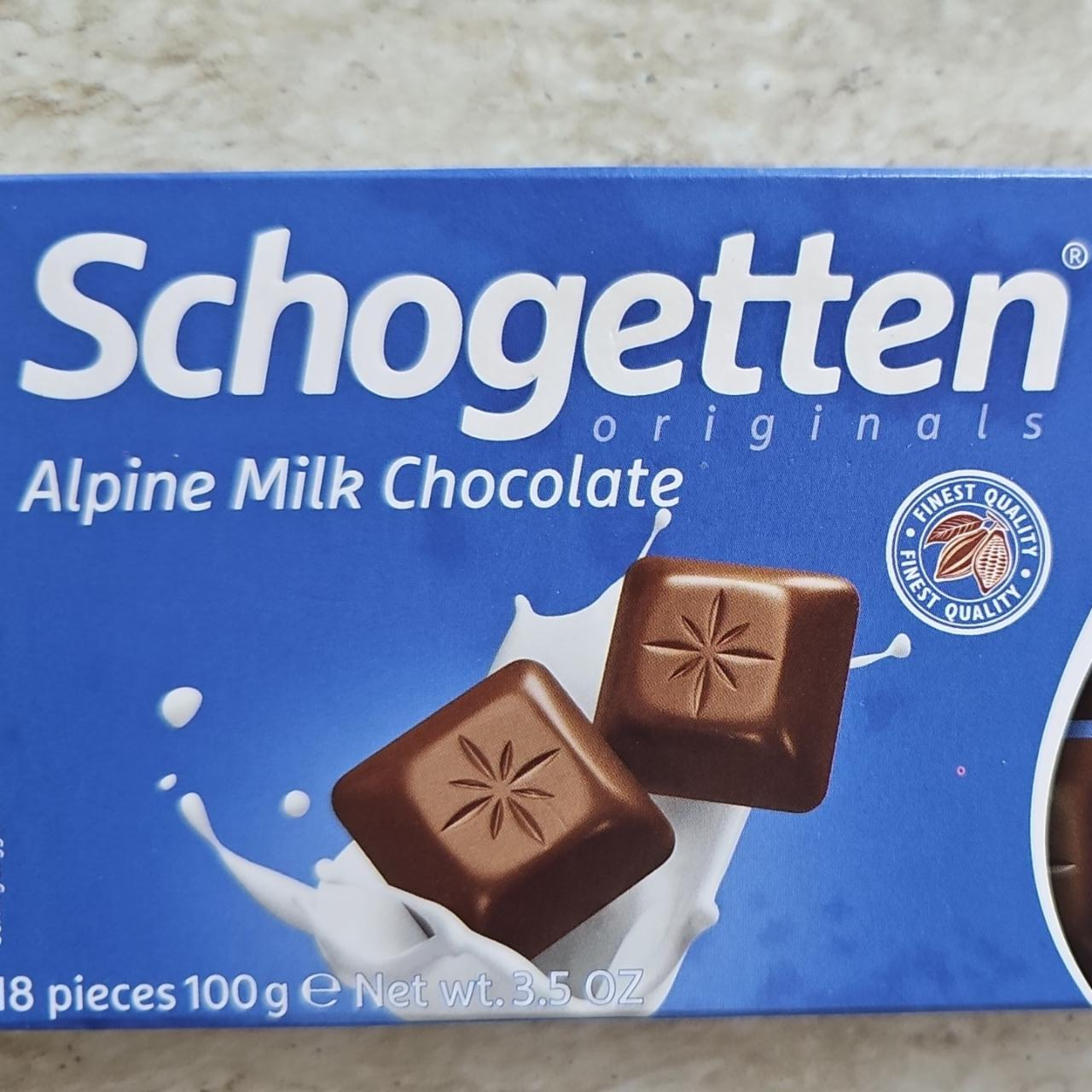 Фото - Шоколад молочний Alpine Milk Schogetten