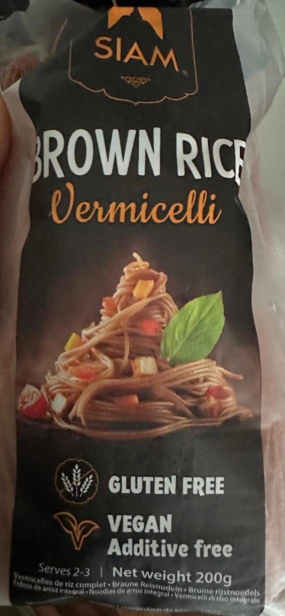 Фото - Вермішель з коричневого рису Brown Rice Vermicelli Siam