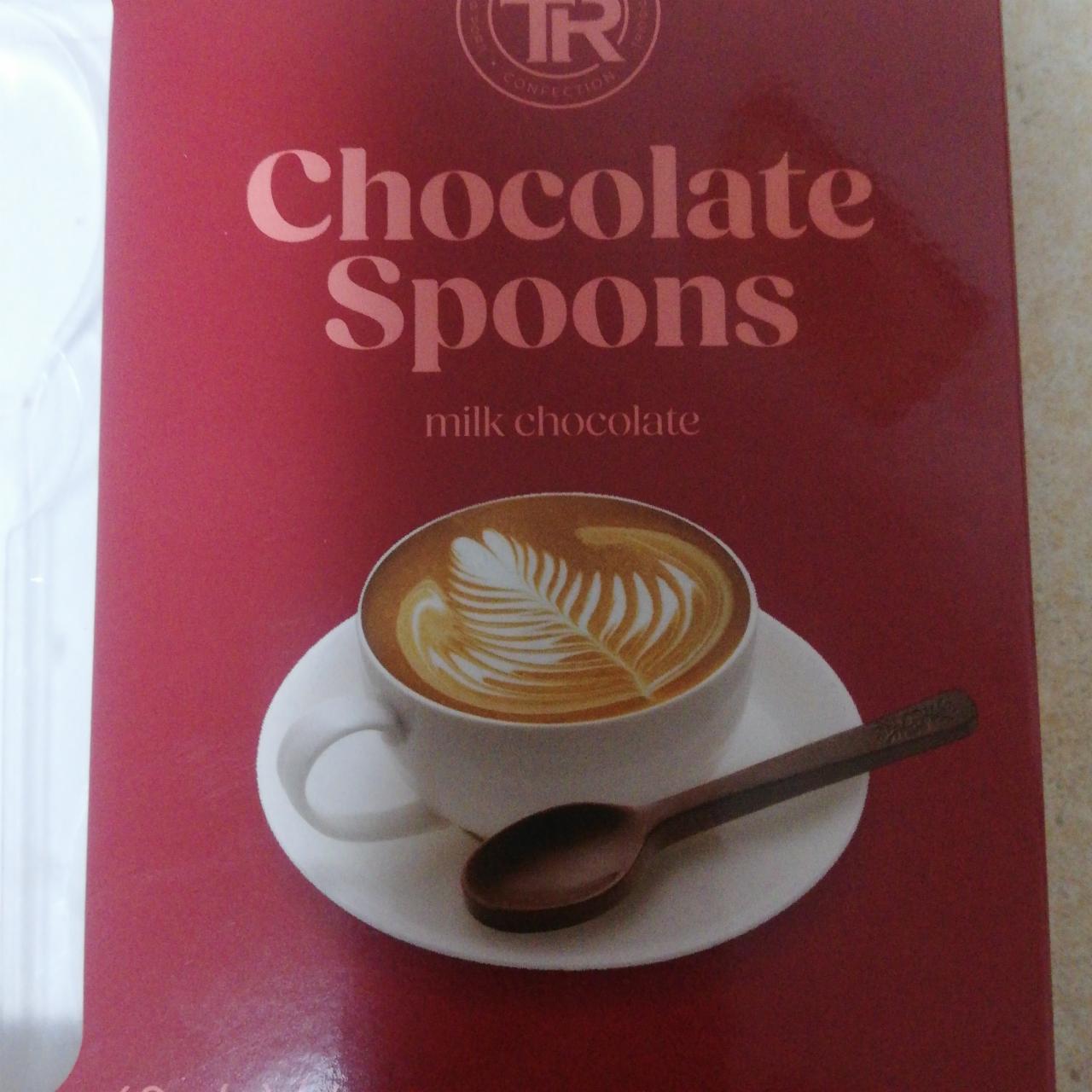Фото - Chocolate Spoons milk chocolate TR