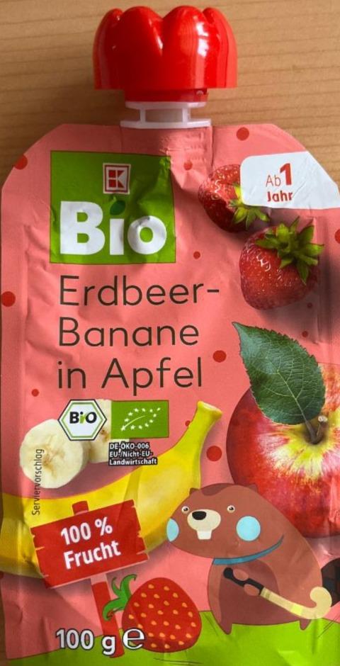 Фото - Bio Fruchtmark Apfel Erdbeere Banane K-Bio