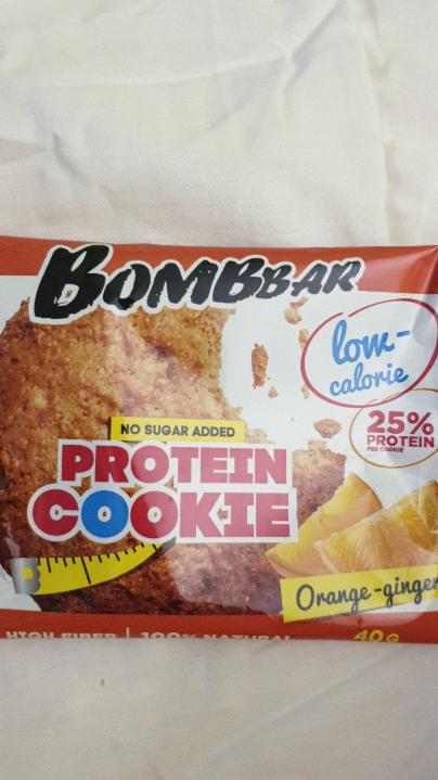 Фото - Протеїнове печиво Bombbar Orange-ginger