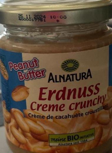 Фото - Erdnuss Creme crunchy Alnatura