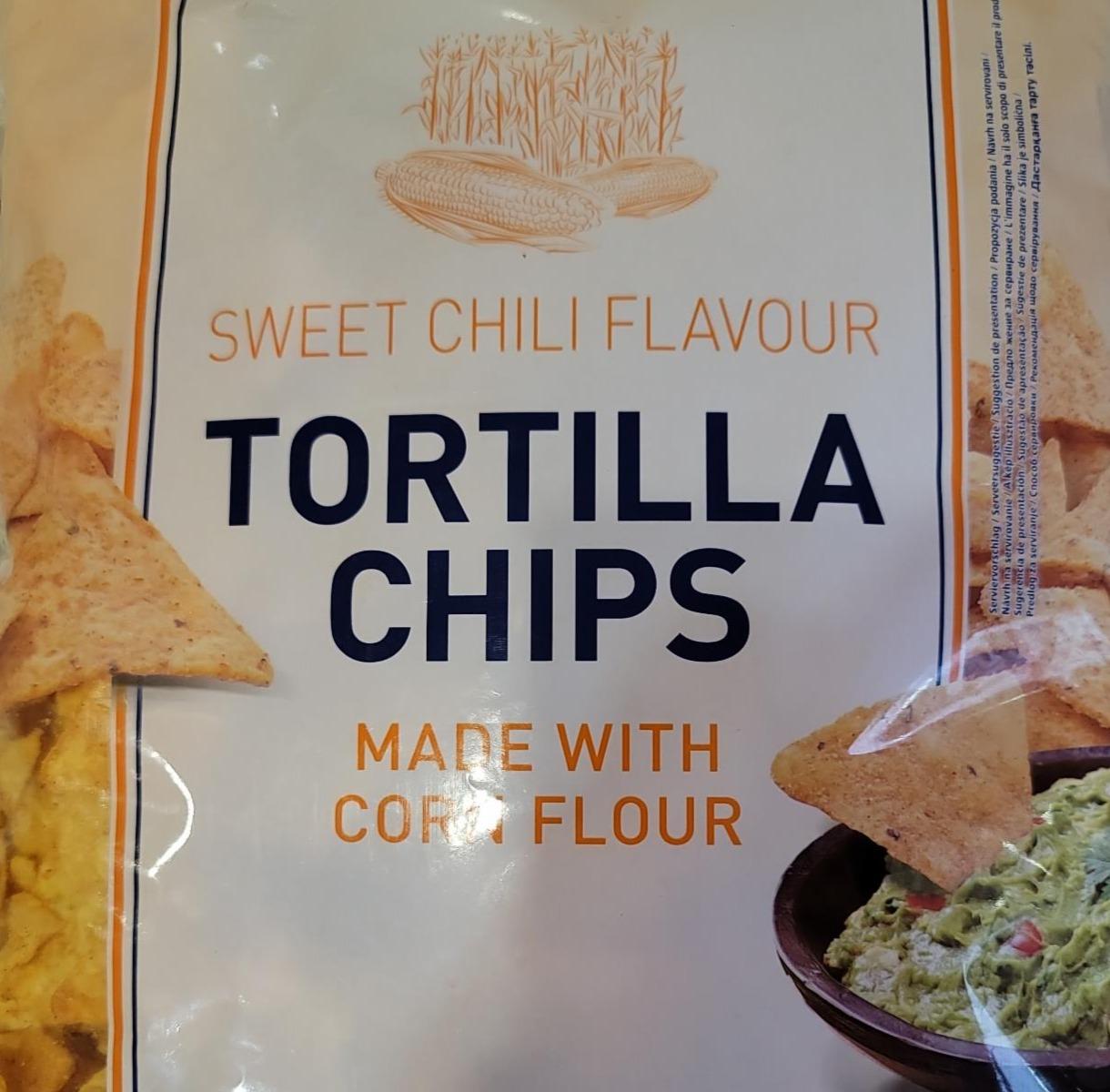 Фото - Кукурудзяні чіпси зі смаком солодкого перцю Tortilla Chips Metro Chef