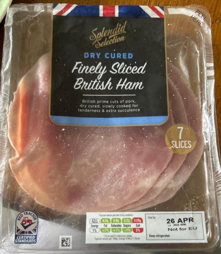 Фото - Finely Sliced British Ham Splendid Selection