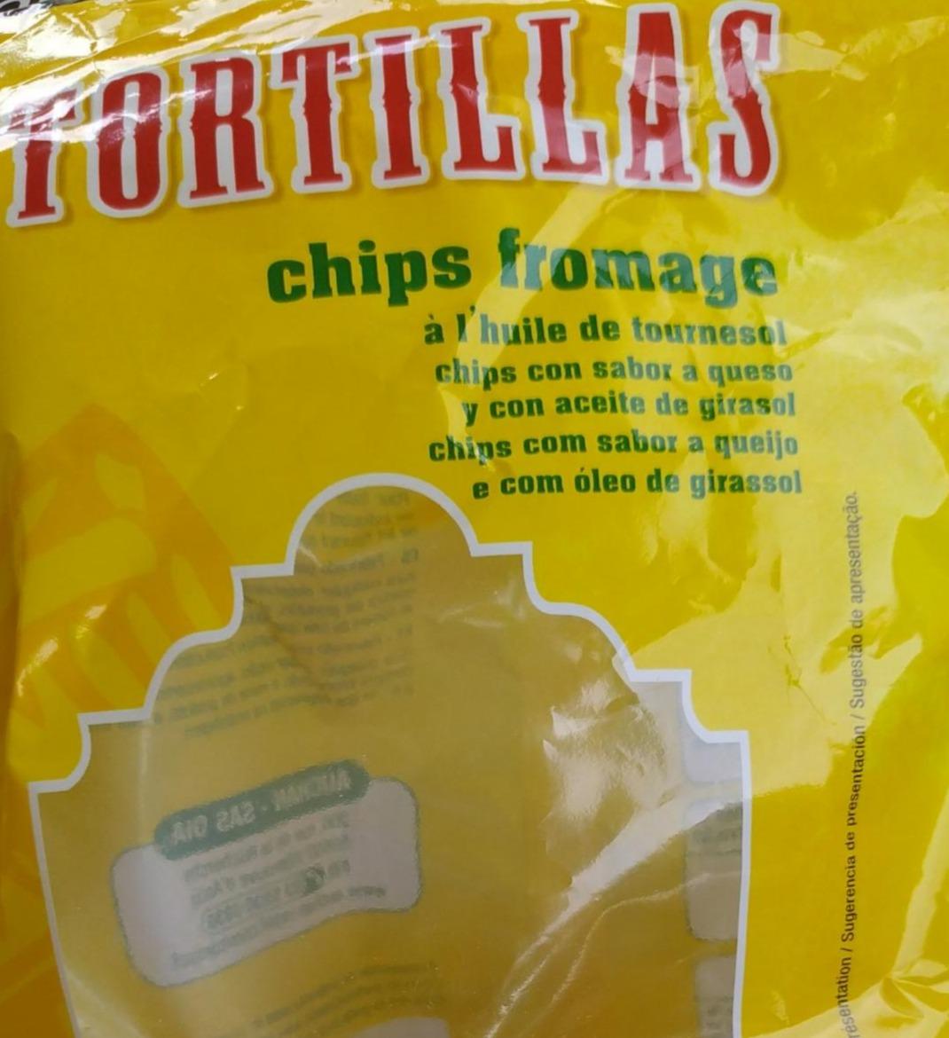 Фото - Чіпси зі смаком сиру Tortillas Auchan