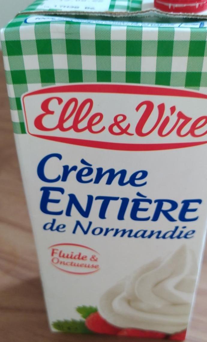 Фото - Crème Entière de Normandie Elle&Vire