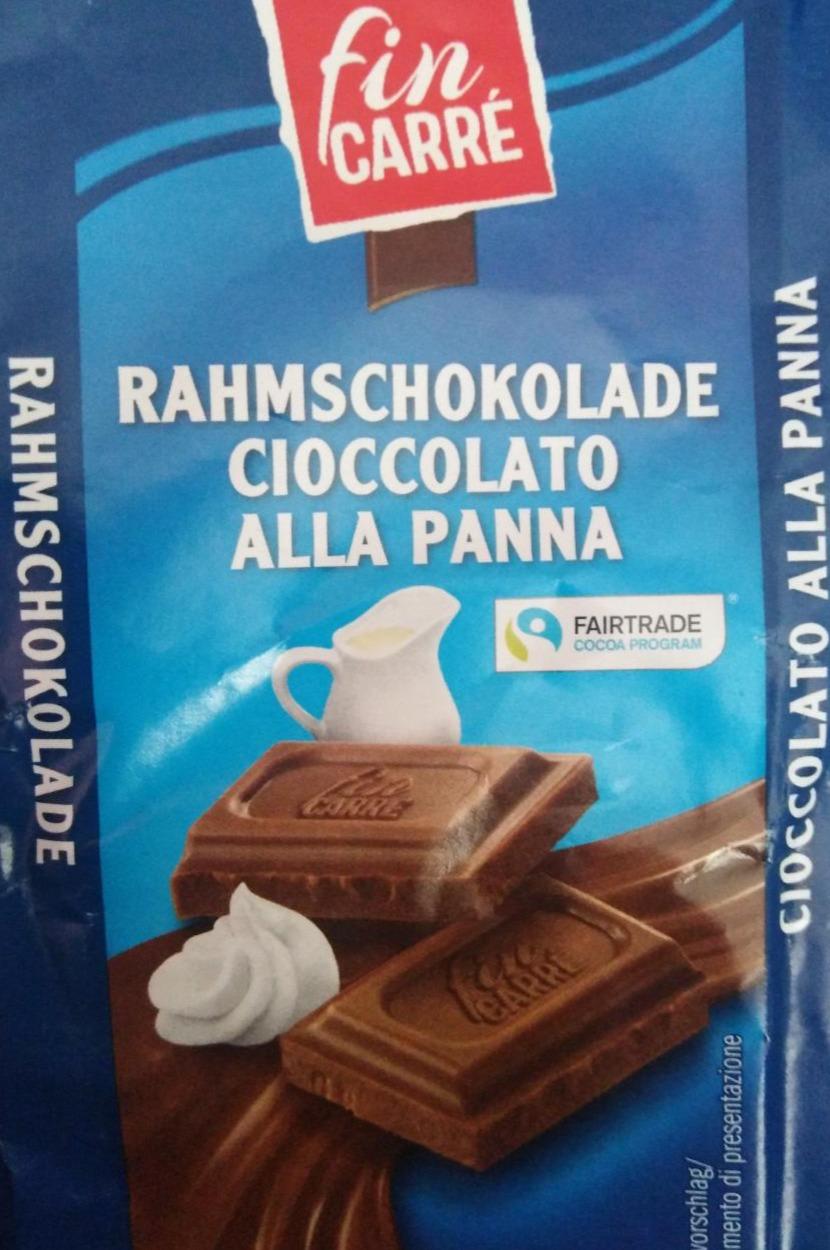 Фото - Шоколадний крем Rahmschokolade Fin Carre