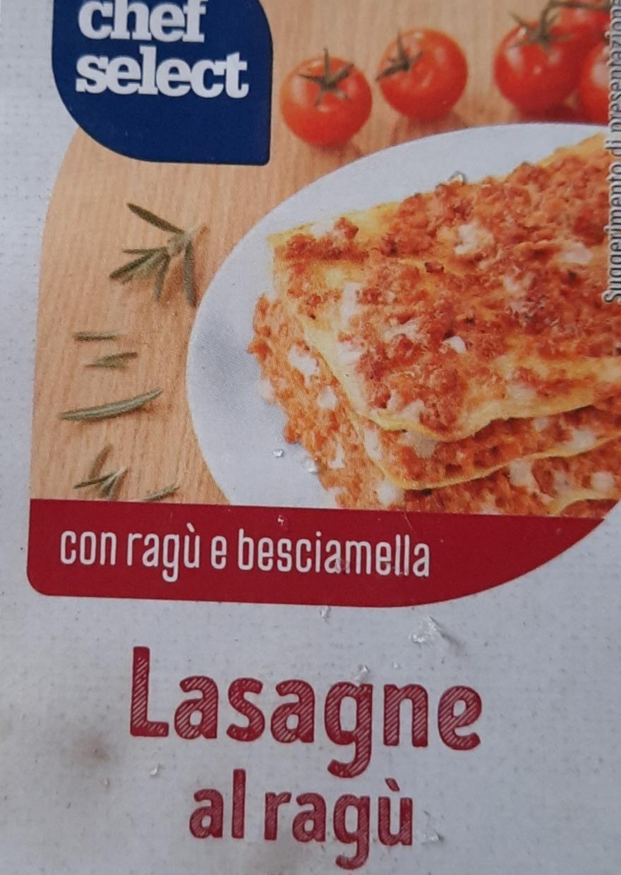 Фото - Con ragu besciamella lasagne al ragù Chef Select