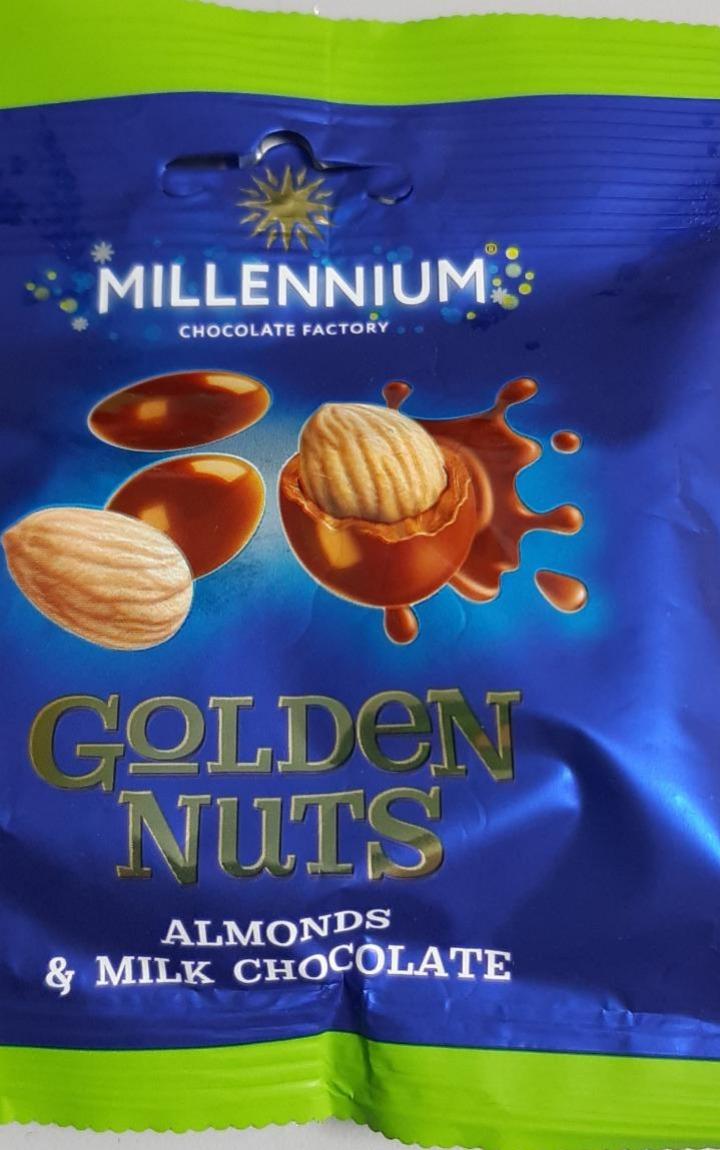 Фото - Драже мигдаль в молочному шоколаді Golden Nuts Millennium