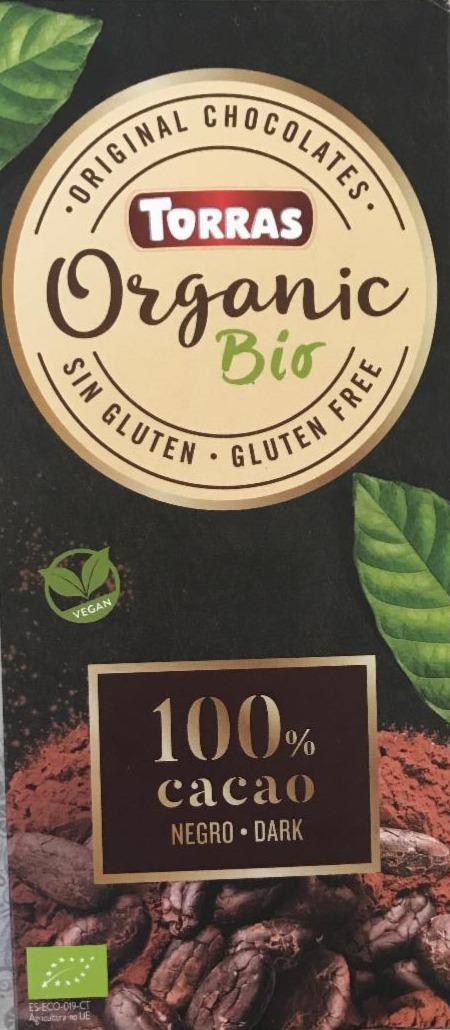 Фото - Torras organic bio 100% cacao