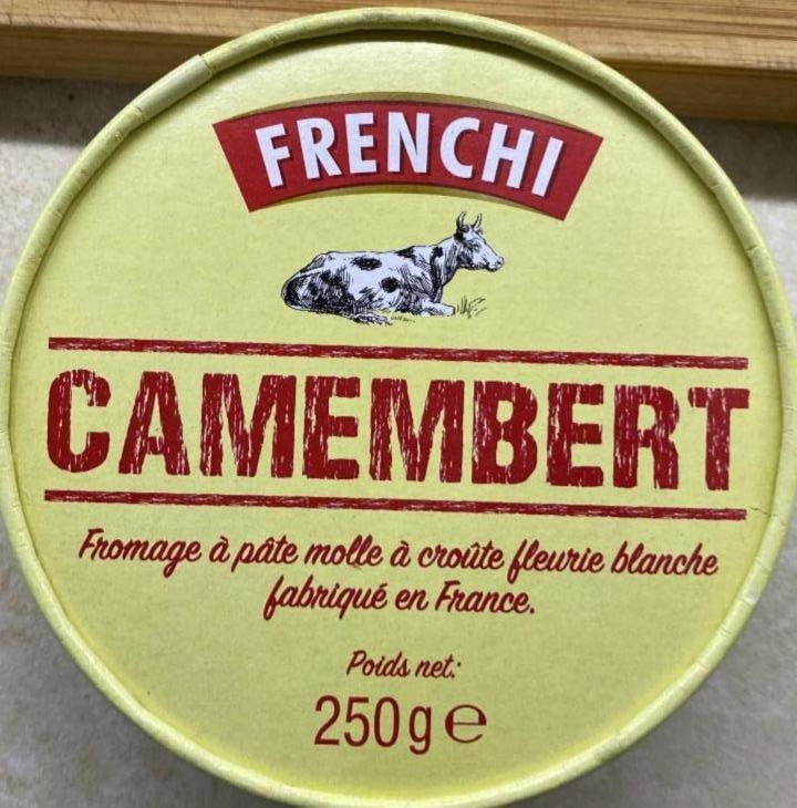 Фото - Сир м'який зрілий з білою плісенню Французький Камамбер Масова частка жиру у сухій речовині не менше 45% Frenchi