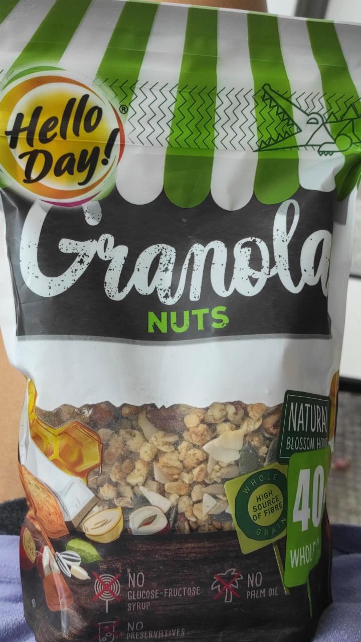 Фото - Сухі сніданки Гранола Granola Nuts Hello Day