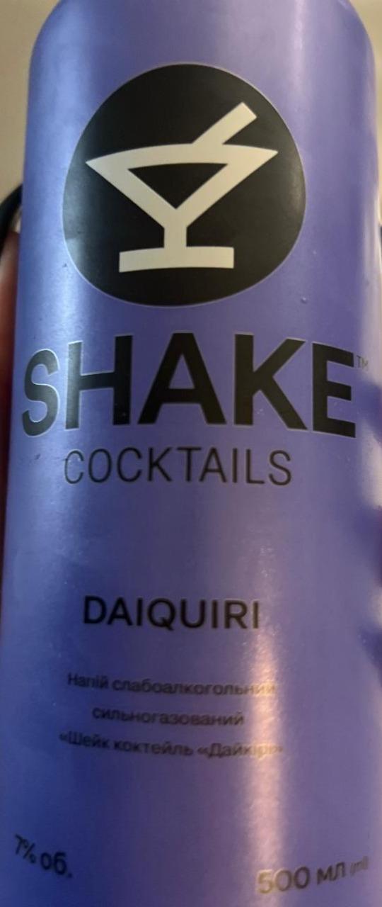Фото - Напій слабоалкогольний сильногазований Daiquiri Cocktails Shake