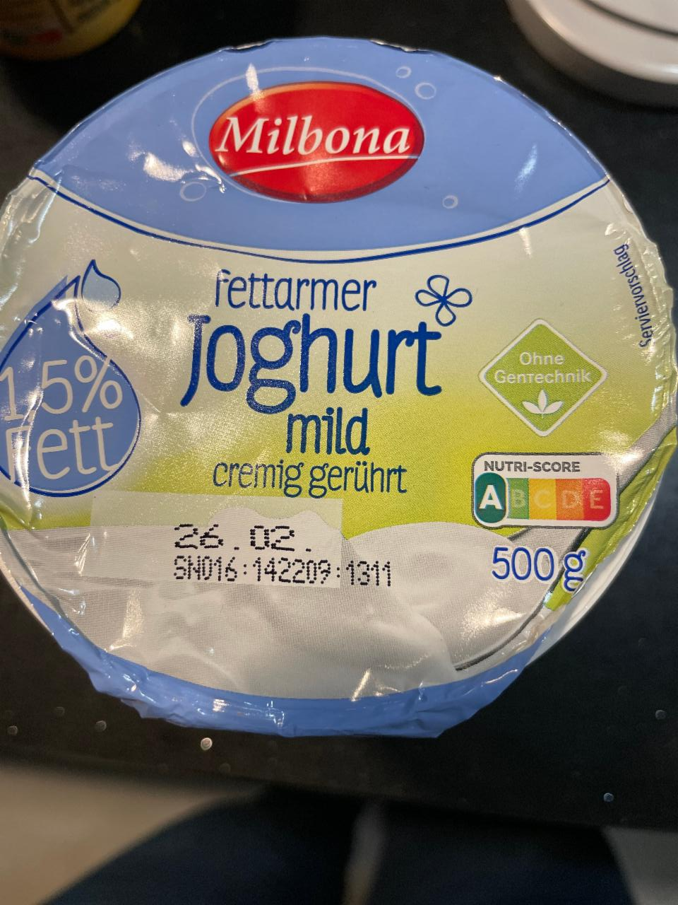Фото - Йогурт 1.5% Joghurt Mild Milbona