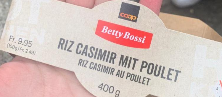 Фото - Рис касимис з куркою Riz casimis mit poulet Coop Betty Bossi