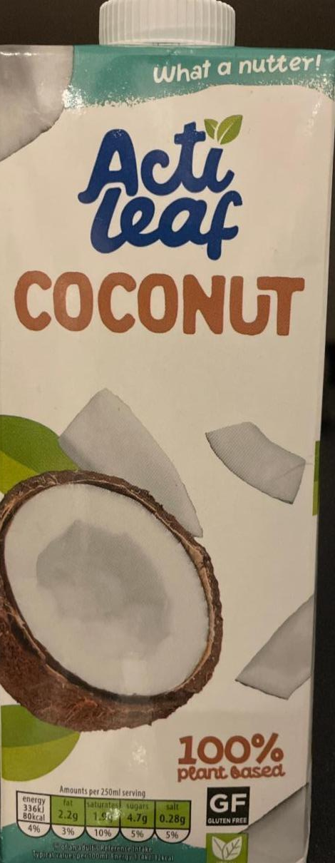 Фото - Напій кокосовий Coconut Acti leaf