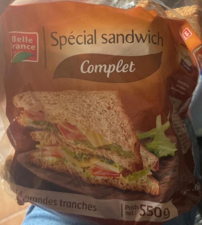 Фото - Хліб тостерний Special Sandwich Complet Belle France