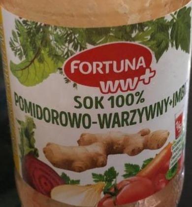 Фото - Сік томатно-овочевий 100% Fortuna WW +