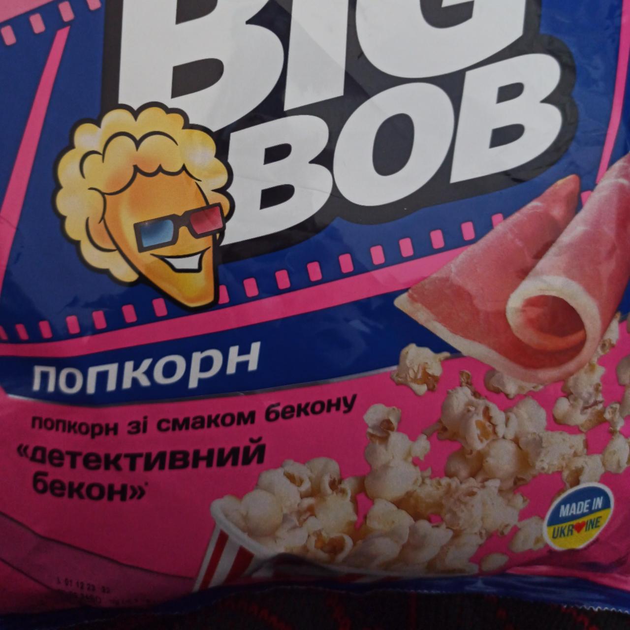 Фото - Попкорн зі смаком бекону Big Bob