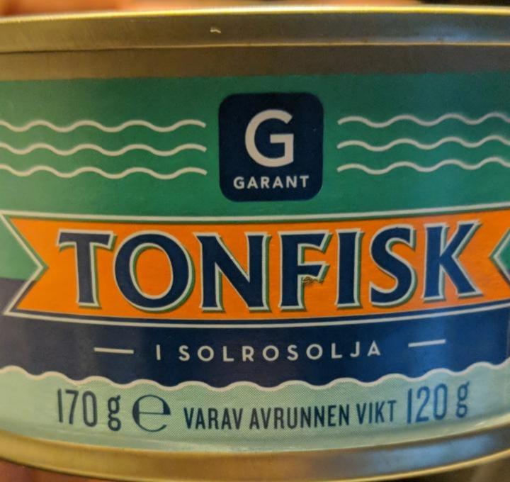 Фото - Тунець в олії Tonfisk Garant