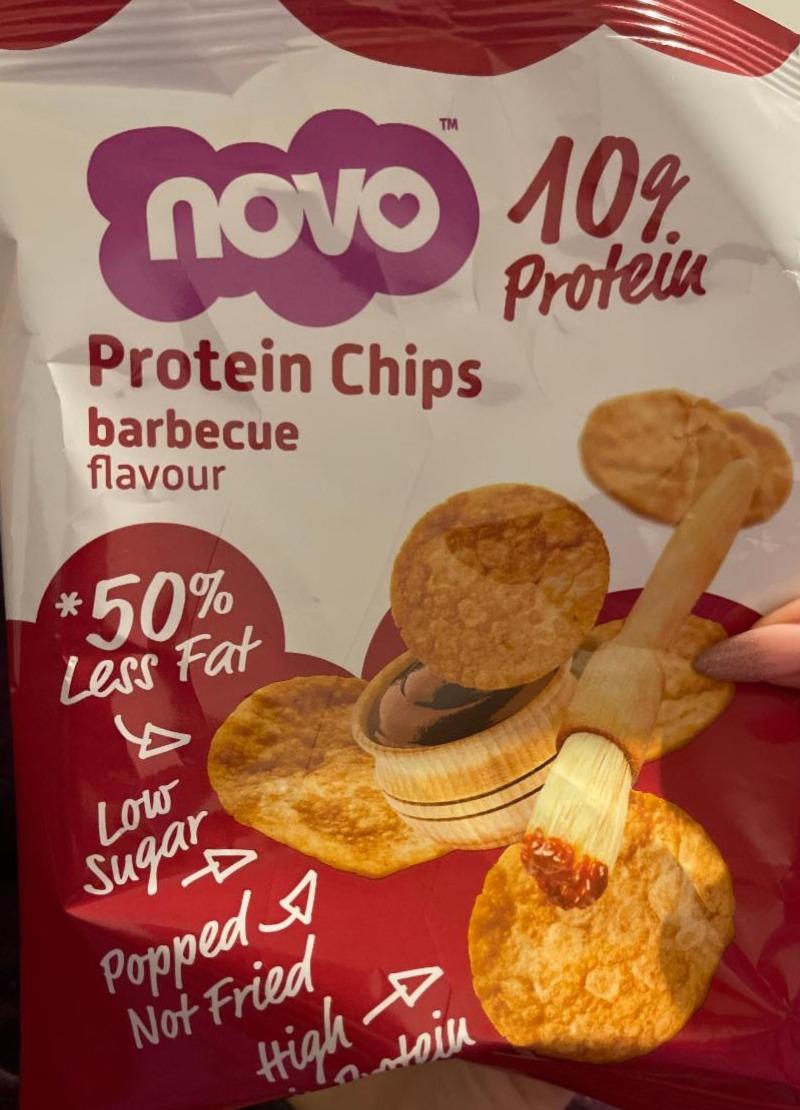 Фото - Протеїнові чипси зі смаком шашлику NOVO