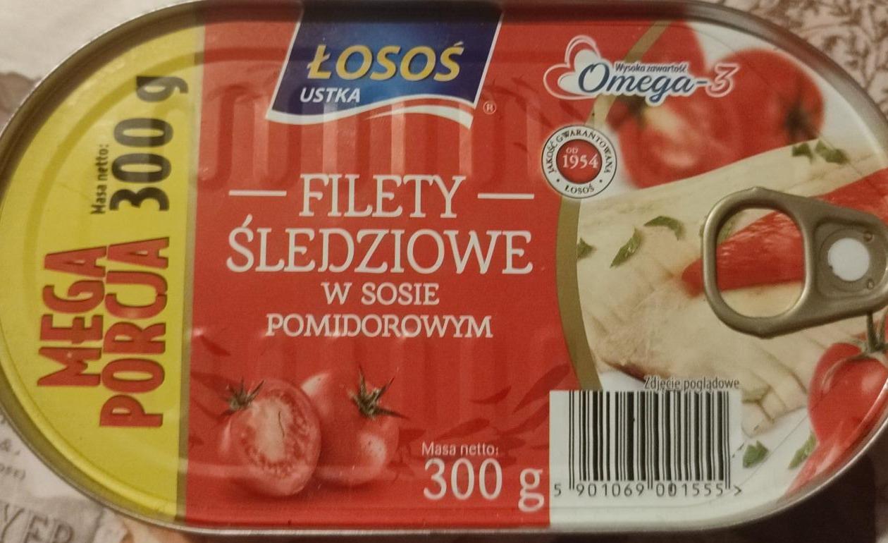 Фото - Філе оселедця в томатному соусі Łosoś Ustka