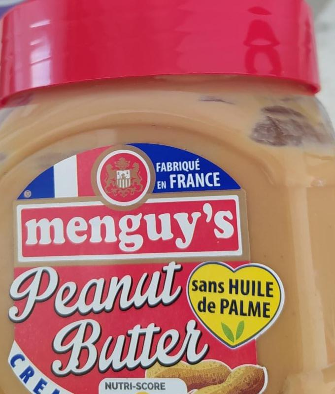 Фото - Вершкове арахісове масло без пальмової олії Menguy's