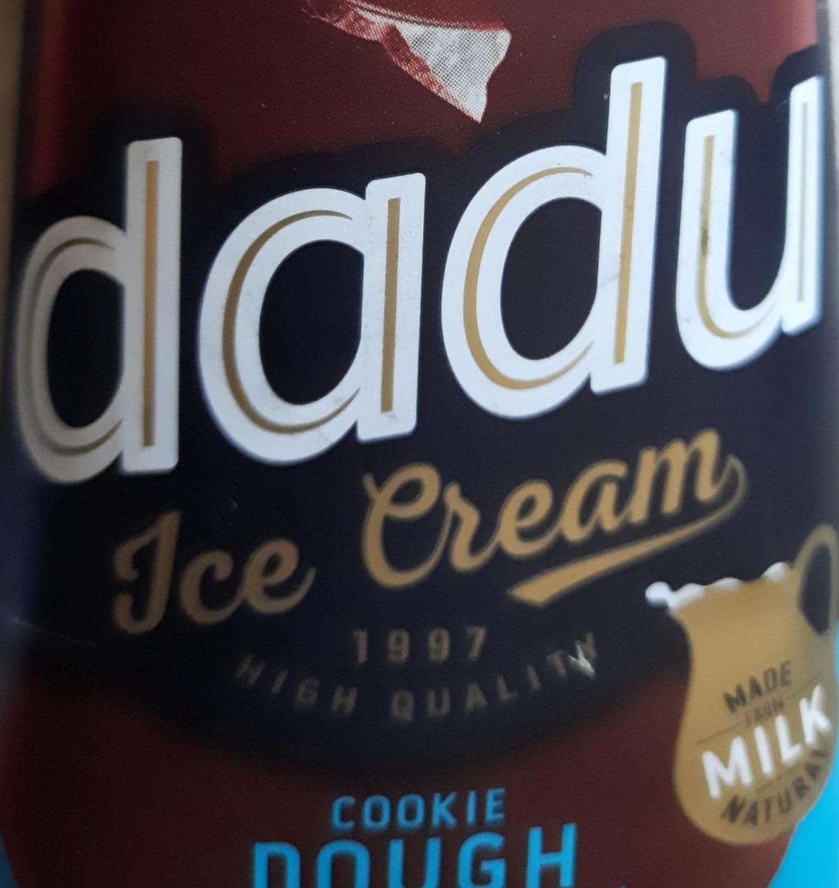 Фото - Морозиво в шоколадній глазурі зі смаком ванілі зі шматочками печива Dadu