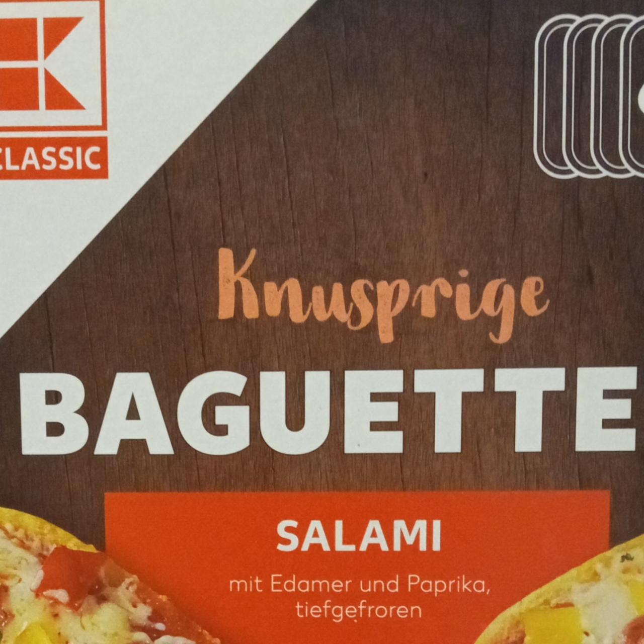 Фото - Baguettes Salami K-Classic