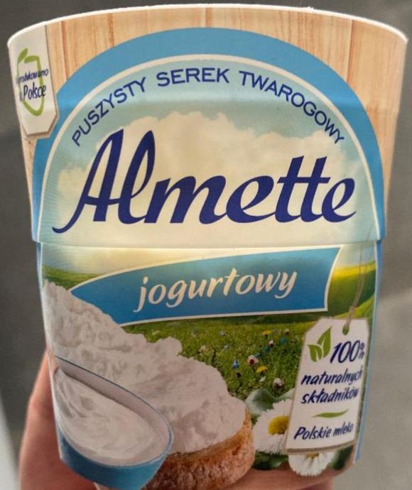 Фото - Сир 59% творожний вершковий з йогуртом Almette Hochland