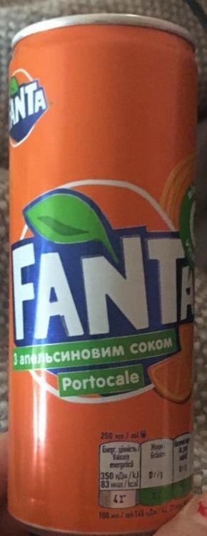 Фото - Газований напій з апельсиновим соком Fanta