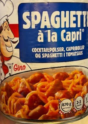 Фото - Spaghetti á la Capri Trondhjems