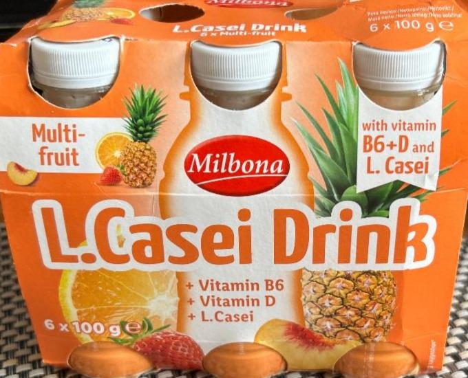 Фото - L.Casei Drink Multi-fruit Milbona