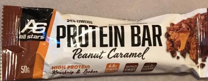 Фото - Protein Bar Peanut Caramel All Stars