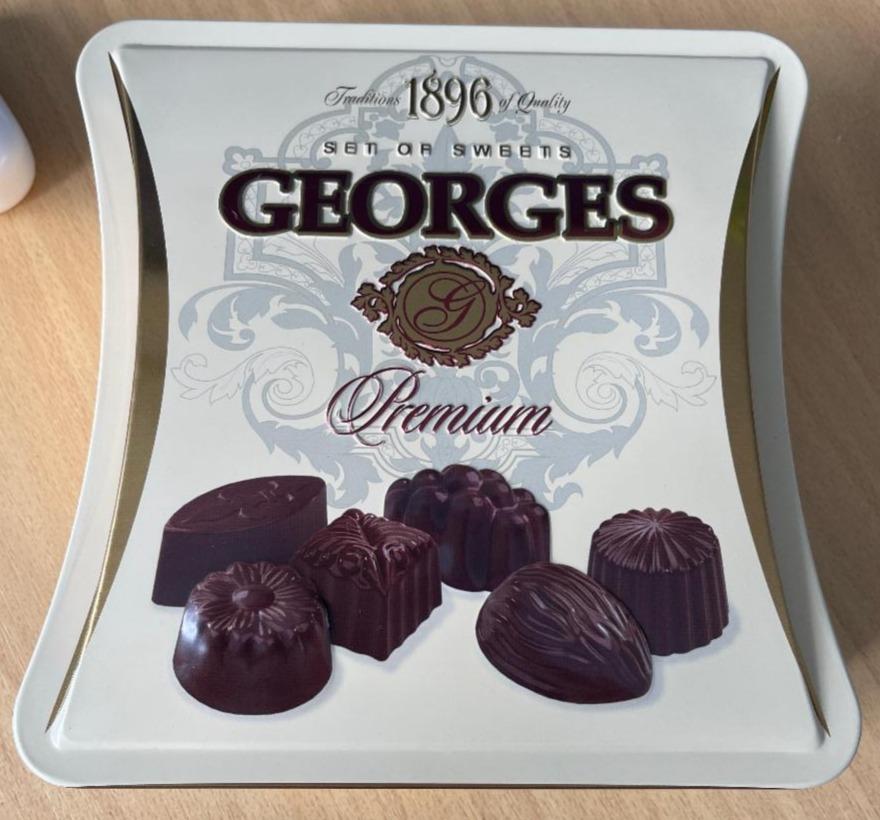Фото - Цукерки Жорж Преміум Georges Premium Бісквіт-Шоколад