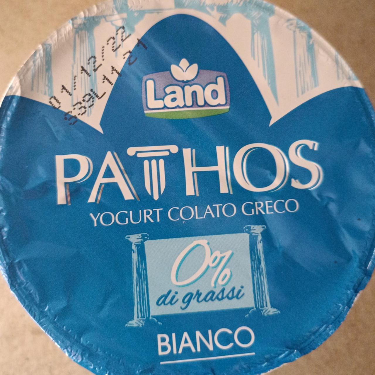 Фото - Йогурт білий Colato Greco 0% жиру Land