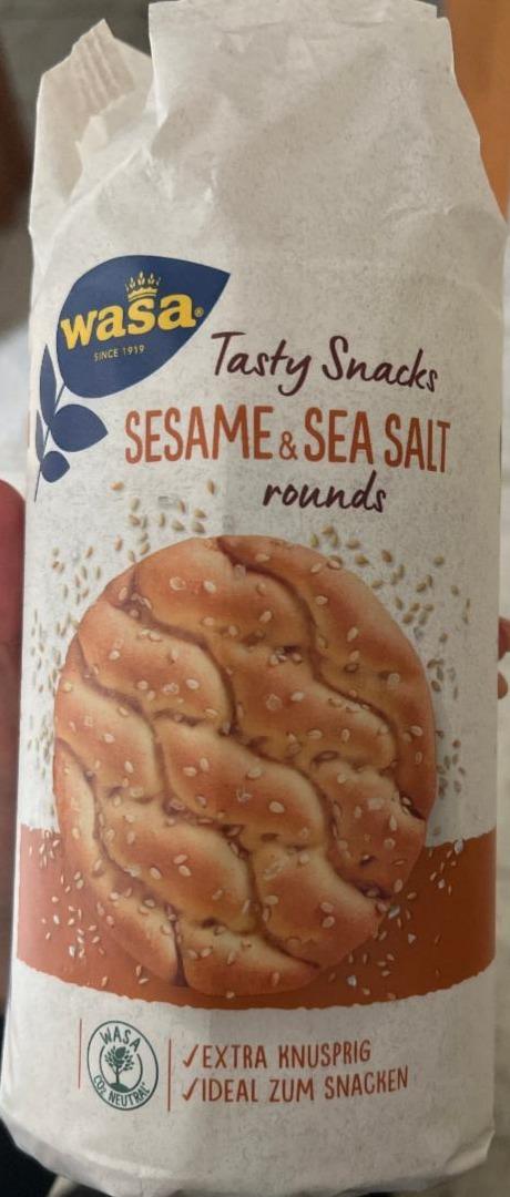 Фото - Хлібці з морською сіллю і кунжутом Wasa