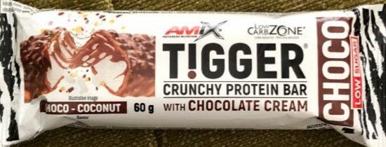 Фото - Протеїновий батончик Tigger Choco Coconut Protein Bar Zero Amix Nutrition