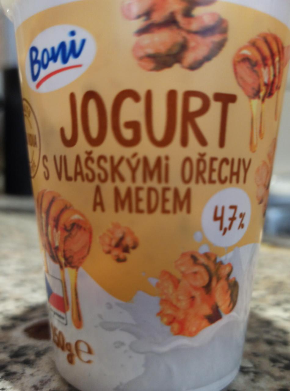 Фото - Йогурт з волоським горіхом та медом Boni
