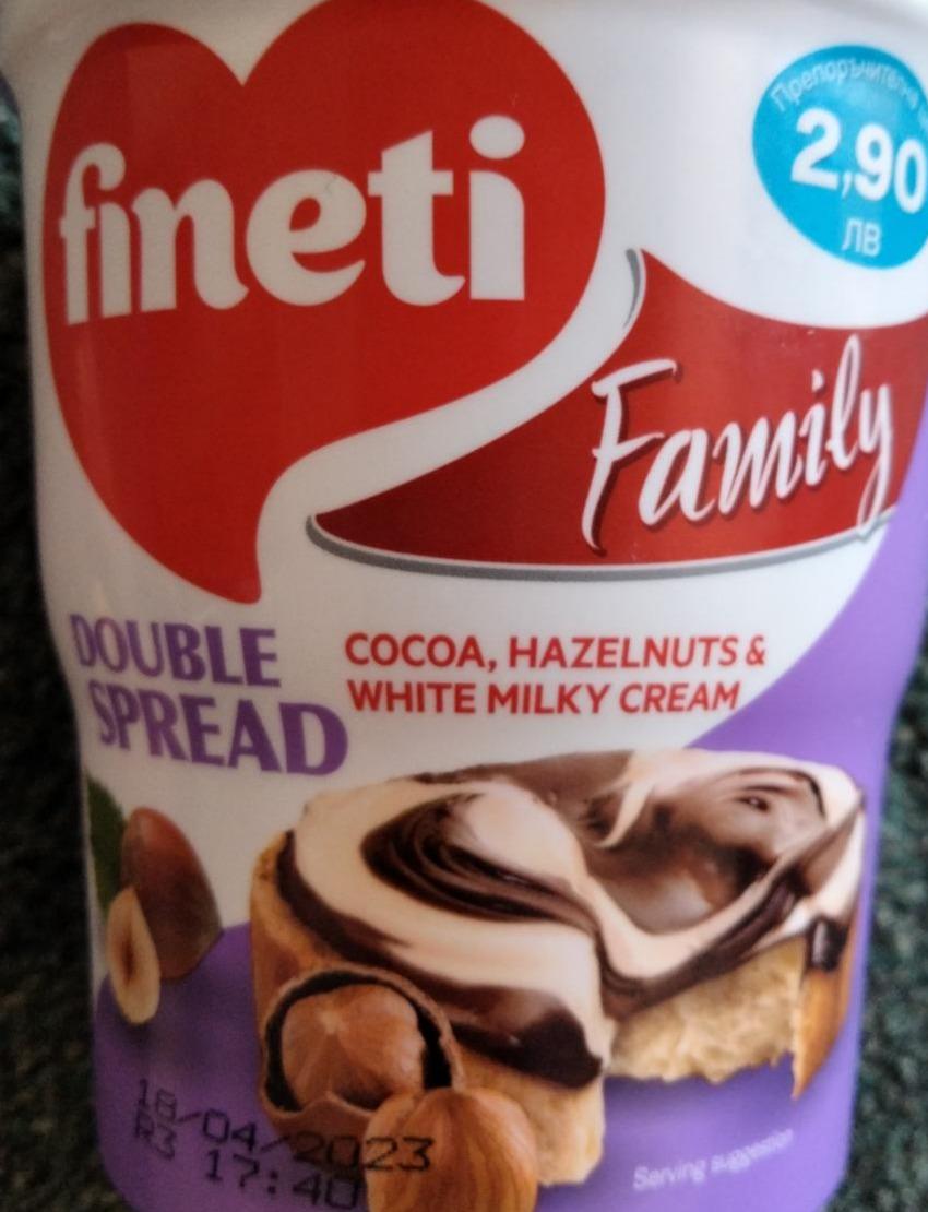 Фото - Крем какао-горіховий Fineti Nutrition facts