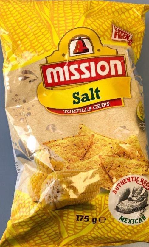 Фото - Чіпси кукурудзяні з сіллю Mission