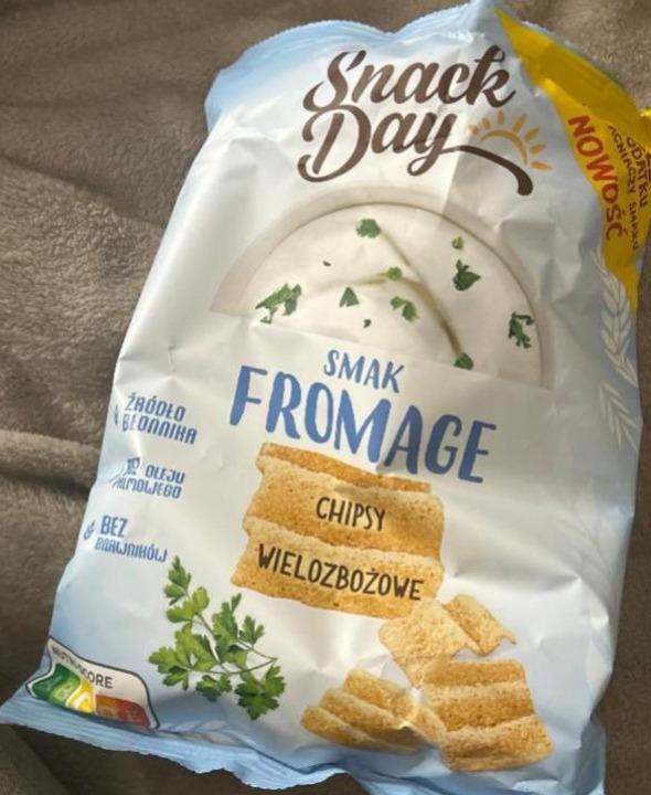 Фото - Chipsy wielozbożowe smak fromage Snack Day