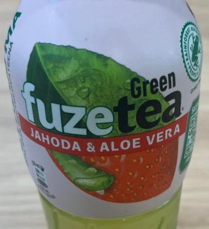 Фото - Green tea jahoda aloe vera Fuzetea