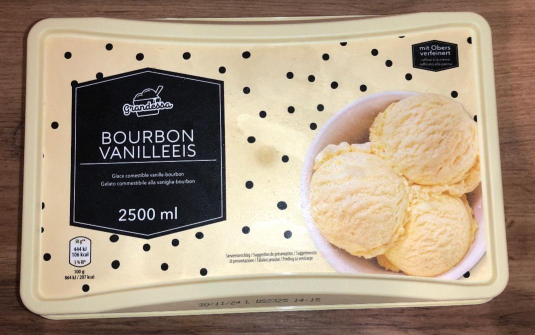 Фото - Морозиво ванільне Bourbon Vanilleeis Grandessa