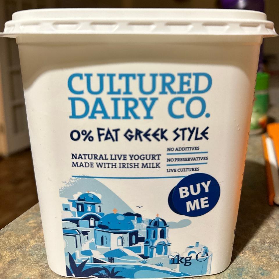 Фото - Greek style yogurt 0% fat Cultured Dairy