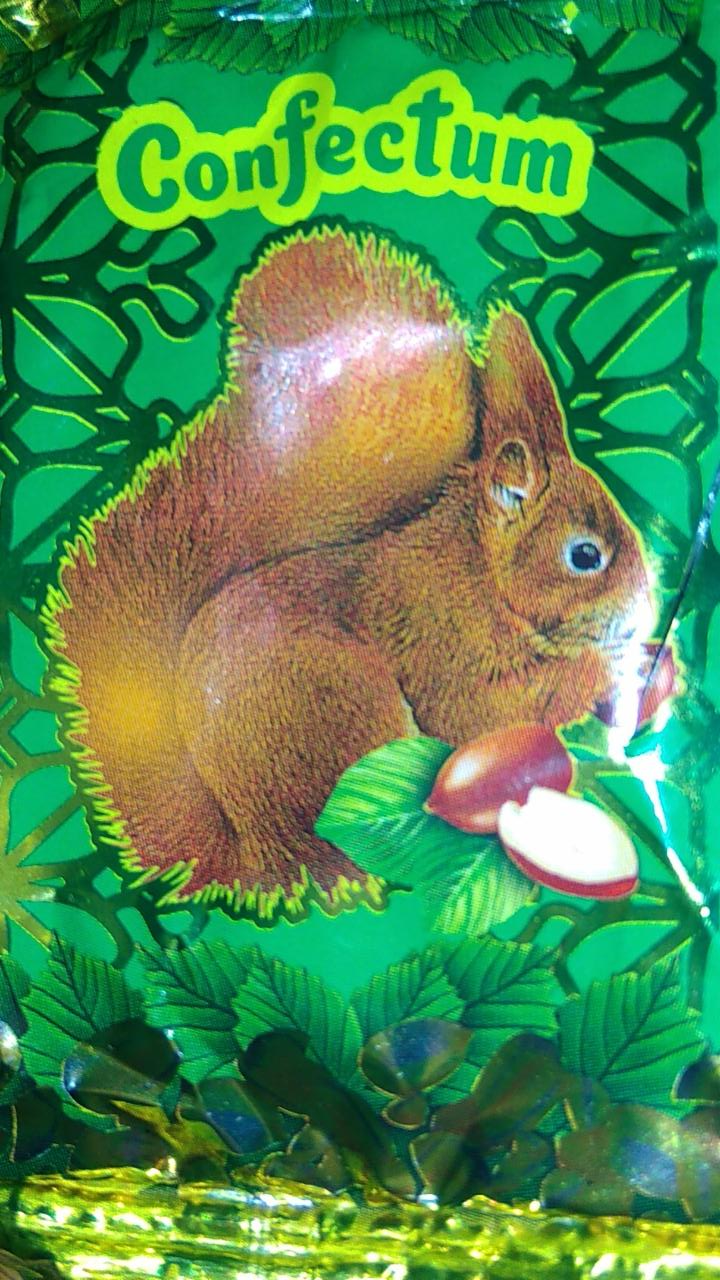 Фото - Цукерки Чарівне більчатко з арахісом вафельні глазуровані кондитерською глазур'ю Confectum