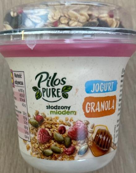 Фото - Jogurt granola słodzony miodem Pilos Pure